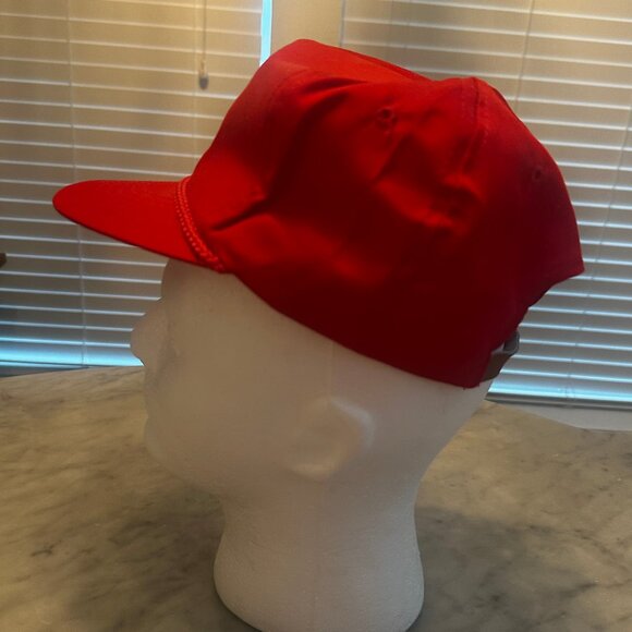 Vintage NEW RED Duck Head Cap/Hat Strapback Baseball Mallard One Size - Picture 5 of 16